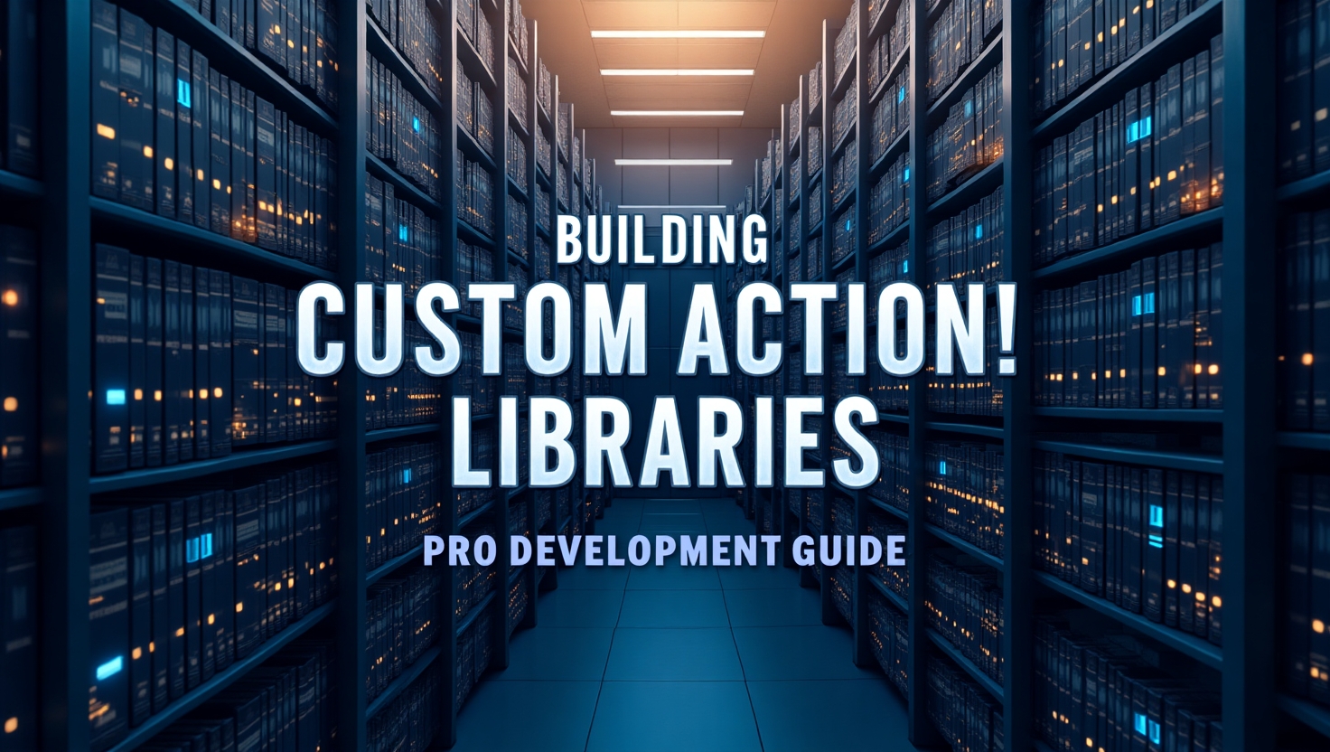 Building Custom Action! Libraries – Pro Development Guide